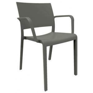 Design2 Židle New Fiona tmavá šedá