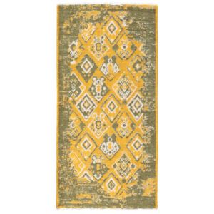 Žlutozelený oboustranný koberec Homemania Halimod Maleah, 77 x 150 cm