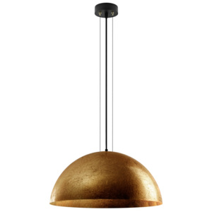 Závěsná lampa ve zlaté barvě Bulb Attack Cuatro, průměr 60 cm