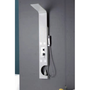 SANJET Nástěnný sprchový panel ORTOSIA bílý s pákovou bat