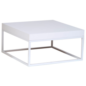 Bílý konferenční stolek TemaHome Petra