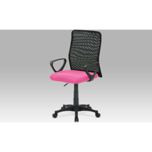 Artium Kancelářská židle | látka MESH | plynový píst Barva: růžová