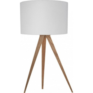 Stolní lampa Tripod Wood white Zuiver 5200009
