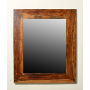 Zrkadlo SIXTO 50x70 cm hnedá