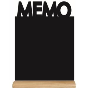 Set popisovací tabule na stojánku a křídového popisovače Securit® Silhouette Memo
