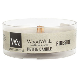 WoodWick – Petite Candle vonná svíčka Oheň v krbu 31 g