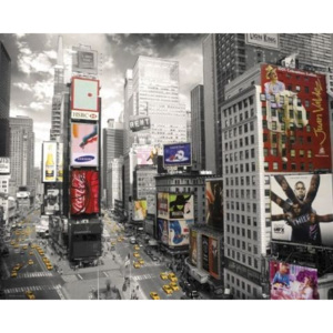 Plakát, Obraz - NEW YORK - times square 2, (50 x 40 cm)
