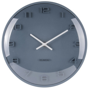 Nástěnné hodiny Vox, 25 cm, modrá