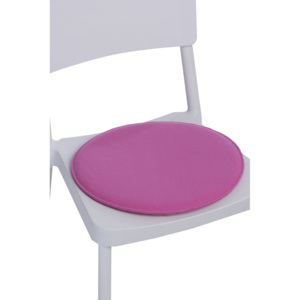 Design2 Polštář na židle kulatý růžový