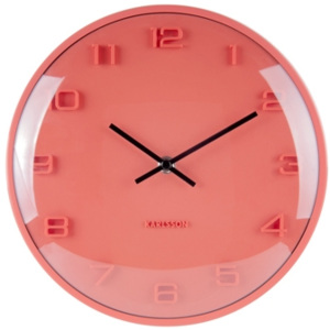 Nástěnné hodiny Vox, 25 cm, oranžová tfh-KA5649OR Time for home