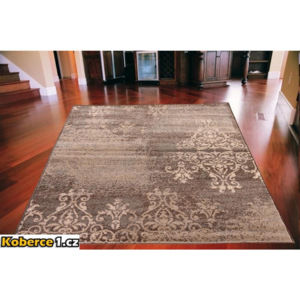 Kusový koberec PP Clod hnědý, Velikosti 120x170cm