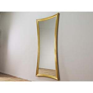Závěsné zrcadlo Simpli 90x197 zlaté