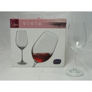 Crystalex VIOLA Kalíšek víno 350 ml CX40729350/6