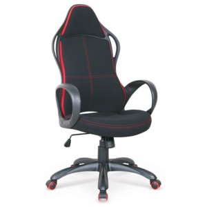 Halmar Kancelářská židle HELIX 2, černo-červená