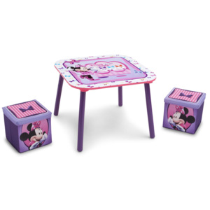 Dětský stůl + 2 taburety Minnie Mouse