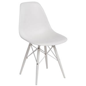 Design2 Židle P016V PP bílá/bílá
