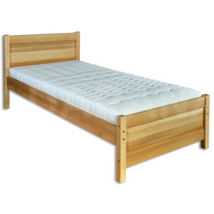 Dřevěná postel z buku LK120 80 - 100 cm