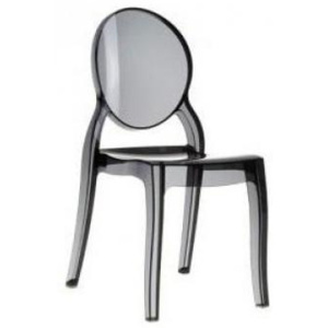 Design2 Židle Mia Black transp