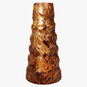 Dřevěná váza 31 cm Thajsko