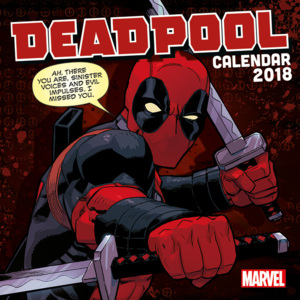 Kalendář 2018 Deadpool