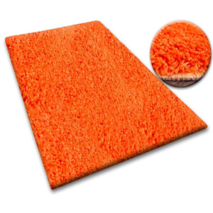 Kusový koberec Iria Shaggy oranžový 80x150