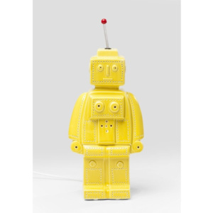 Žlutá stolní lampa Kare Design Robot