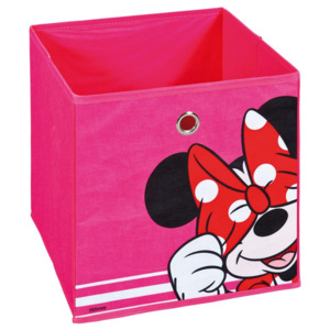 Růžový úložný box 13Casa Minnie