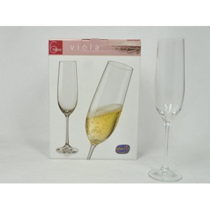 Crystalex VIOLA Kalíšek šampaňské 19 cl CX40729190/6