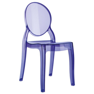 Design2 Židle Baby Mia fialová transparent