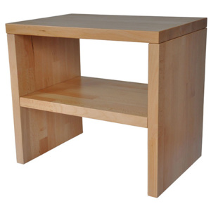 Noční stolek z masivního bukového dřeva TNS 1