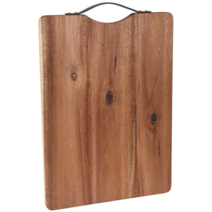 Kuchyňská deska pro krájení - obdélníkové, akátové dřevo, 42 x 32 cm8719202216066
