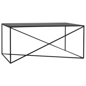 Černý konferenční stolek Custom Form Memo, šířka 100 cm