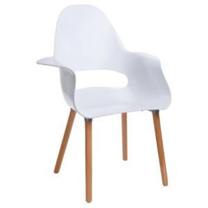 Design2 Židle A-Shape PP bílá
