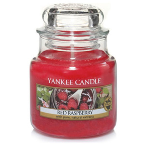 Yankee Candle – vonná svíčka Red Raspberry, malá 104 g