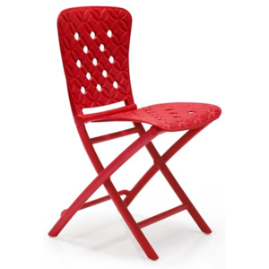 Design2 Židle skládací Zac Spring červená