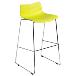 Design2 Barová židle Leaf limetková
