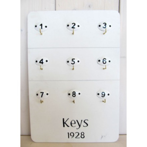 Dřevěný věšák na klíče - Keys 1928 PS59335057