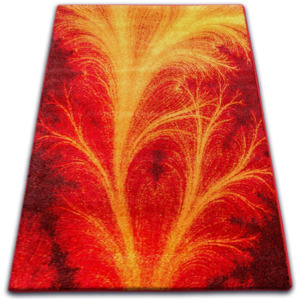 Kusový koberec PAINT Fire červený 140x190