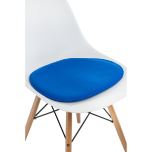 Design2 Polštář na židle Side Chair modrý