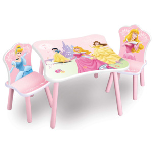 Dětský stůl s židlemi Princezny - Princess