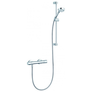 Kludi Logo - Dual Shower System, termostatická sprchová souprava, chrom 6857605-00