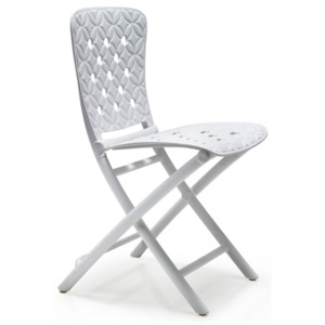 Design2 Židle skládací Zac Spring bílá