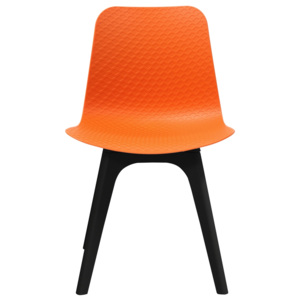 Židle KRADO DSX oranžová - polypropylen