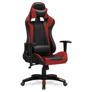 Halmar Kancelářská židle DEFENDER, černo-červená