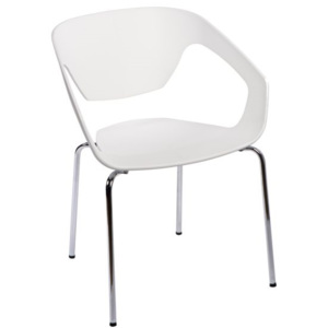 Design2 Židle Space bílá