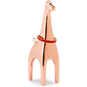 Design2 Věšák na bižuterii Anigram Žirafa měděný