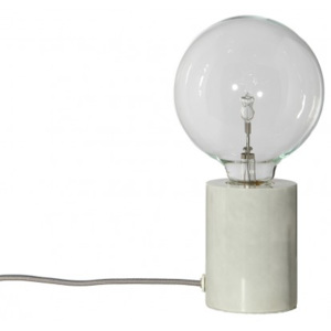 Stolní lampa Bristol bílá/mramor Frandsen lighting
