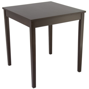 Jedálenský stôl KLOPKLIP 70cm- hnedá