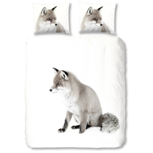 Bavlněné povlečení Muller Textiels White Fox, 200 x 200 cm