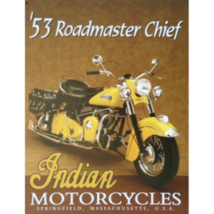 Plechová cedule motorka Indian motorcycle 53